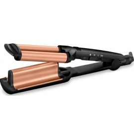 BaByliss Плойка, гофре , 85Вт, темп.режимів-3, 160-210С, природні хвилі, кераміка, турмалін , чорний