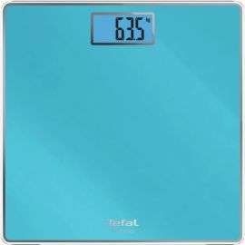 Tefal Ваги підлогові Classic, 160кг, AAAx2 в комплекті, скло, блакитний