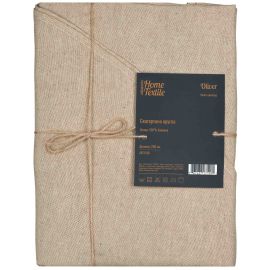ARDESTO Скатертина Oliver, 200см, 100% бавовна, шоколад