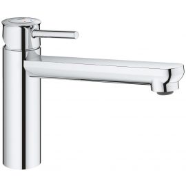 Grohe Змішувач для кухні BauClassic, довж.виливу - 222мм, поворотний, 1важіль, хром