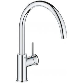 Grohe Змішувач для кухні BauClassic, довж.виливу - 223мм, поворотний, 1важіль, хром