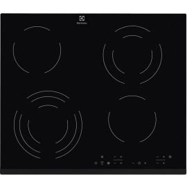 Electrolux Варильна поверхня електрична склокерамічна, 60см, чорний