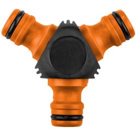 Neo Tools Конектор-трійник для шланга 1/2"-3/4", двокомпонентний