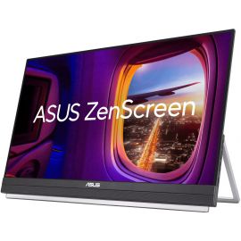 ASUS Монітор портативний 21.5" ZenScreen MB229CF HDMI, USB-C, MM, IPS, 100Hz, AdaptiveSync, C-Clamp Arm