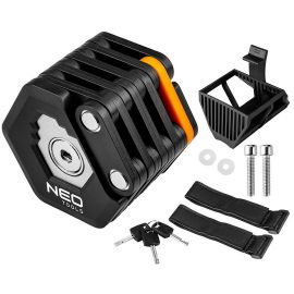 Neo Tools Замок протиугінний складаний, цинковий сплав + ABS, 3 ключі, 78 см, 0.62 кг