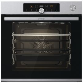 Gorenje Духова шафа електрична, 77л, A+, пара, приготув. на декількох рівнях, дисплей, нерж