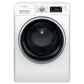 Whirlpool Пральна машина Whirlpool фронтальна, 11кг, 1400, A+++, 60см, дисплей, пара, інвертор, люк чорний, білий