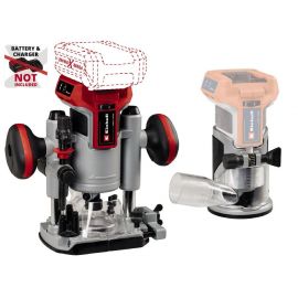 Einhell Фрезер Einhell TP-RO 18 Set Li BL - Solo акум., PXC, 18В, 6/8 мм, 10000-30000 об/хв