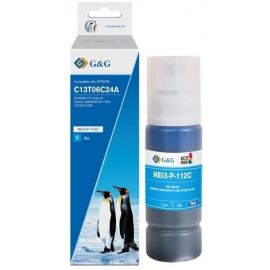 G&G Контейнер з чорнилом до Epson L15150/15160 Cyan pigm
