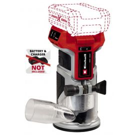 Einhell Фрезер кромковий TP-ET 18 Li BL - Solo акум., PXC, 18В, 6/8 мм, 10000-30000 об/хв