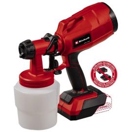 Einhell Фарборозпилювач TC-SY 18/60 Li акумуляторний Solo, 18В, 650 мл/хв, бачок 800 мл