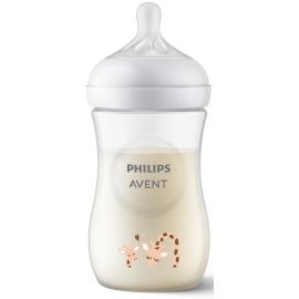 AVENT ПЛЯШКА ДЛЯ ГОДУВАННЯ NATURAL 260МЛ, ПРИРОДНИЙ ПОТІК, ЖИРАФ