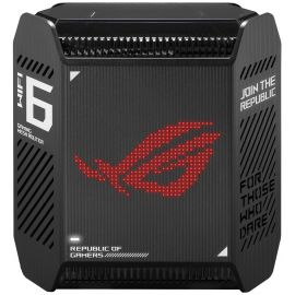 ASUS Маршрутизатор ROG Rapture GT6 1PK black AX10000 3xGE LAN 1x2.5GE WAN 1xUSB 3.2 g1 WPA3 OFDMA MESH