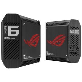 ASUS Маршрутизатор ROG Rapture GT6 2PK black AX10000 3xGE LAN 1x2.5GE WAN 1xUSB 3.2 g1 WPA3 OFDMA MESH