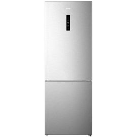 Gorenje Холодильник з нижн. мороз. камерою, Висота - 200см, Глибина-70 см, 347(109)л, А++, NF, дисплей, інвертор, нерж.