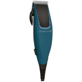 Remington Машинка для стрижки Apprentice, від мережі, роторний мотор, насадок-5, титан.напил., синій