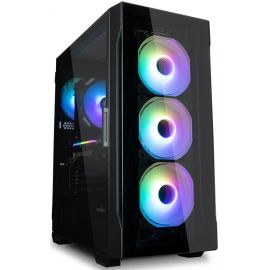 Zalman Корпус I3 Neo TG, без БЖ, 1xUSB3.0, 2xUSB2.0, 4x120mm RGB fans, TG Side/Front Panel, ATX, чорний
