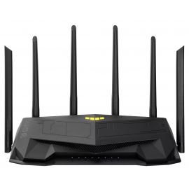 ASUS Маршрутизатор TUF-AX6000 4xGE LAN 1x2.5GE LAN 1x2.5GE WAN 1xUSB3.2 MU-MIMO OFDMA MESH gaming AURA RGB