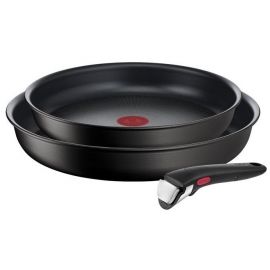 Tefal Набір посуду Ingenio Easy Cook & Clean, змінна ручка, 3предметів, алюміній, бакеліт, чорний