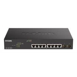 D-Link Комутатор DGS-1100-10MPV2 8xGE PoE 2xSFP, 130Вт, EasySmart