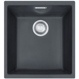 Franke Кухонна мийка Sirius SID 110-34/144.0649.548/тектонайт/365х440х200/монтаж під стільницю/чорний