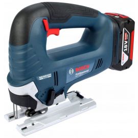 Bosch Лобзик GST 185-LI, акумуляторний 18В, Акб 4Аг, 0-3500 об/хв, хід 26мм, кейс, 2кг