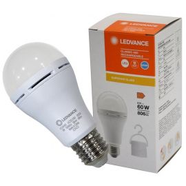 LEDVANCE Лампа LED E27 8Вт 806Лм 6500К A60 акумуляторна