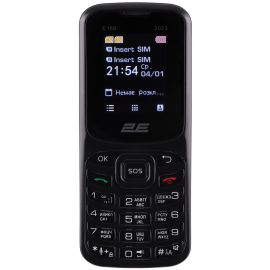 2E Мобільний телефон E180 2023 1.77" 2SIM, 1000mAh, Чорний