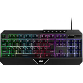 2E Gaming Клавіатура KG315 RGB USB Black Ukr
