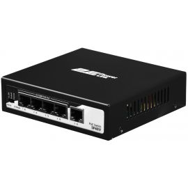 2E Комутатор PowerLink SP401F 5xFE (4x FE PoE, 1xFE Uplink, 55W), некерований