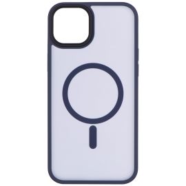 2E Чохол Basic для Apple iPhone 15 Plus, Soft Touch MagSafe Cover, Dark Blue
