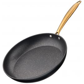 ARDESTO Сковорідка Black Mars Sparkle, 28см, алюміній, чорний