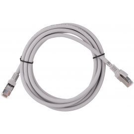 2E Патч-корд САТ 6, FTP, 3м, 26AWG, RJ45, 7/0.16, Cu, LSZH, сірий