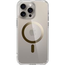 Spigen Чохол для Apple iPhone 15 Pro Ultra Hybrid MagFit, Gold