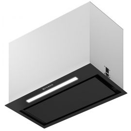 Faber Витяжка вбудована, 52см, 1119м3г, Inka Lux Premium Bk Matt A52 Kl, чорний матовий