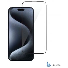 2E Захисне скло для Apple iPhone 15Pro Max(6.7), 2.5D FCFG,(1 Pack),black border