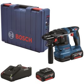 Bosch Перфоратор GBH 185-LI, акумуляторний, 18В, SDS-Plus, 1.9Дж, безщітковий, 2х4.0Ah