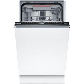 Bosch Посудомийна машина вбудована, 10компл., A+, 45см, дисплей, 3й кошик, білий