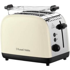 Russell Hobbs Тостер Colours Plus, 1600Вт, нержав., підігрів,разморозка, бежевий