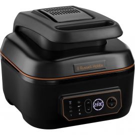 Russell Hobbs Мультипіч SatisFry Air&Grill, 1745Вт, чаша-5.5л, сенсорне керув., алюміній/пластик, чорно-помаранчевий