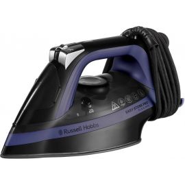 Russell Hobbs Праска Easy Store Pro, 2400Вт, 320мл, паровий удар -200гр, постійна пара - 50гр, зберігання шнура, керам. підошва, чорно-синій