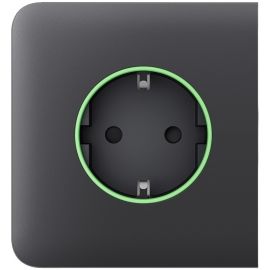 Ajax Бічна панель для вбудованої розетки SideCover for Outlet smart, Jeweler, бездротова, graphite
