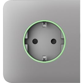 Ajax Бічна панель для вбудованої розетки SideCover for Outlet smart, Jeweler, бездротова, fog