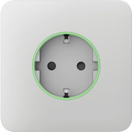 Ajax Передня панель для вбудованої розетки SoloCover for Outlet smart, Jeweler, бездротова, білий