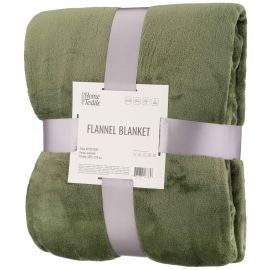 ARDESTO Плед Flannel, 200x220 см, 100% поліестер, зелений