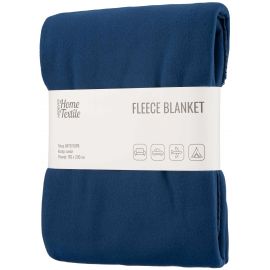 ARDESTO Плед Fleece, 160x200 см, 100% поліестер, синій