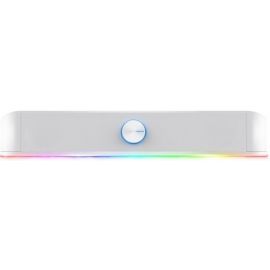 Trust Акустична система GXT 619 Thorne Саундбар, USB/AUX, RGB, Білий