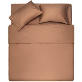 ARDESTO Простирадло Mix&Match, 240x260см, 100% бавовна, сатин, шоколад