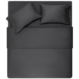 ARDESTO Підковдра Mix&Match Premium, 160х220см, 100% бавовна, сатин, сірий