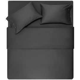 ARDESTO Простирадло Mix&Match Premium, 180х240см, 100% бавовна, сатин, сірий